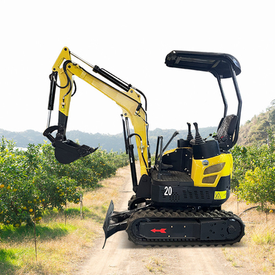 chất lượng Máy đào mini không đuôi Changchai 390 2 tấn 20KW có cần xoay nhà máy sản xuất